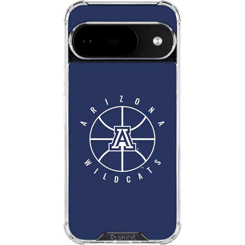 University of Arizona Basketball Mark Blue Google Pixel 10 Clear Case